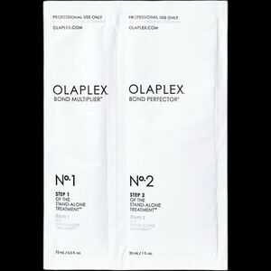 OLAPLEX NO. 1 and NO. 2 Stand-Alone Treatment Single Use Professional Haircare B